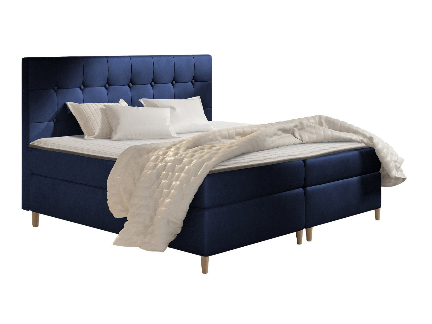 Continental bed Caseus (Magic Velvet 2216)