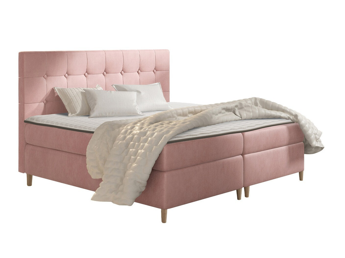 Continental bed Caseus (Magic Velvet 2257)