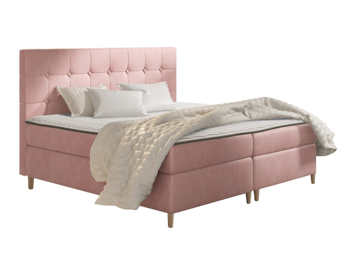 Continental bed Caseus (Magic Velvet 2257)