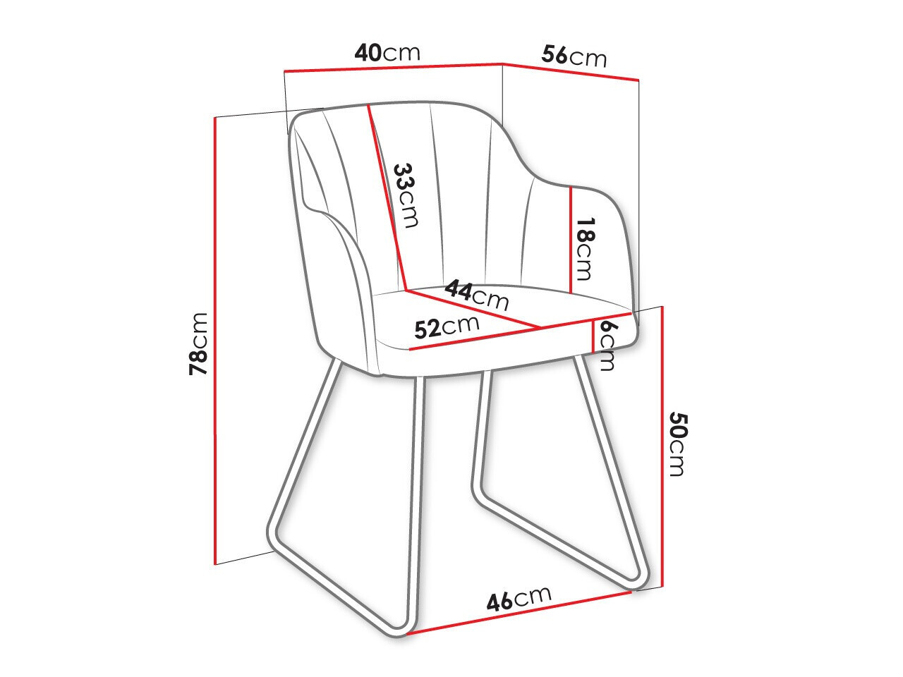 Chair Comfivo Passer II (Magic Velvet 2216)
