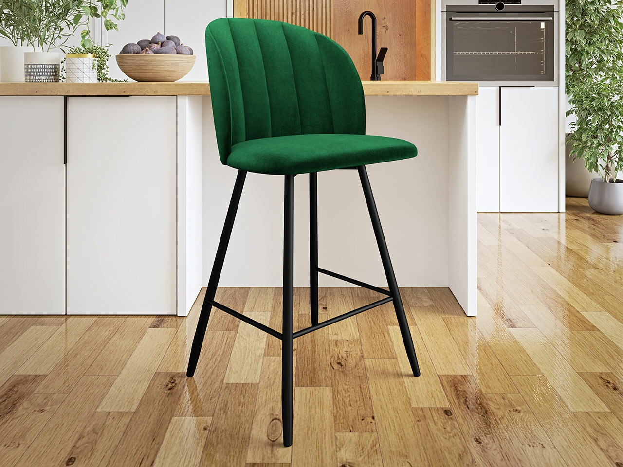 Bar stool Comfivo 104 (Magic Velvet 2225)