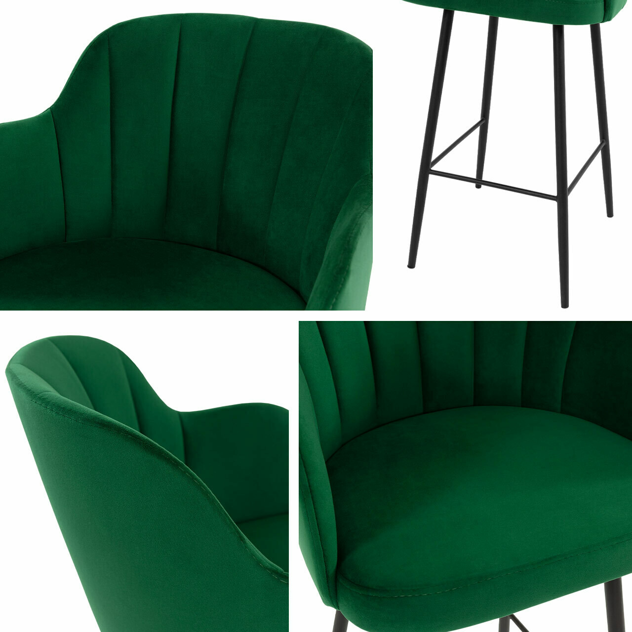 Bar stool Comfivo Anser I (Magic Velvet 2225)
