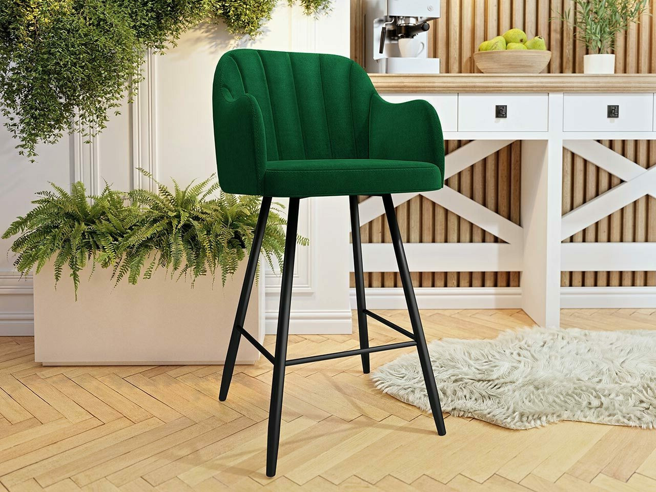 Bar stool Comfivo Anser I (Magic Velvet 2225)
