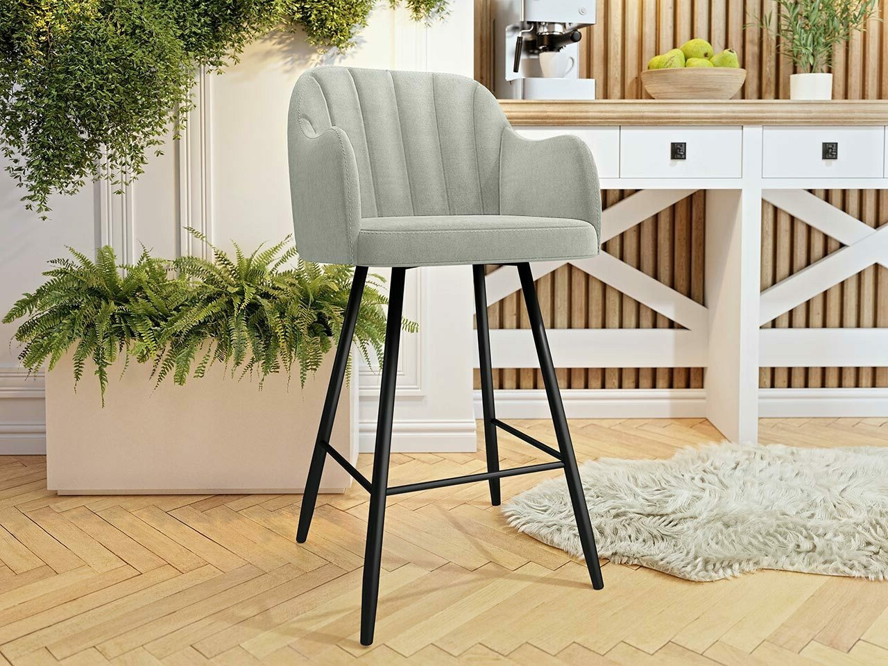 Bar stool Comfivo Anser I (Magic Velvet 2240)