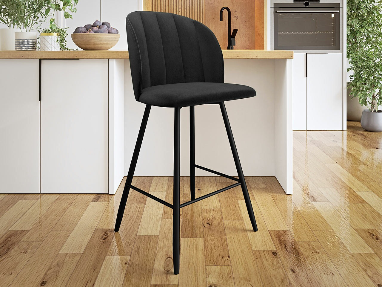 Bar stool Comfivo Anser II (Magic Velvet 2219)