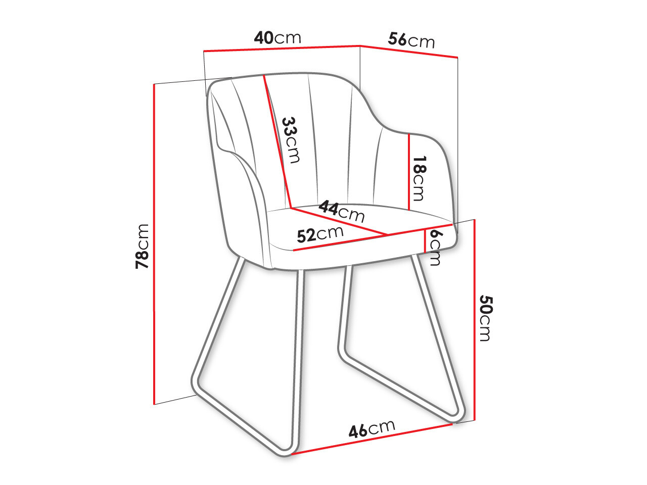 Chair Comfivo Passer II (Magic Velvet 2258)