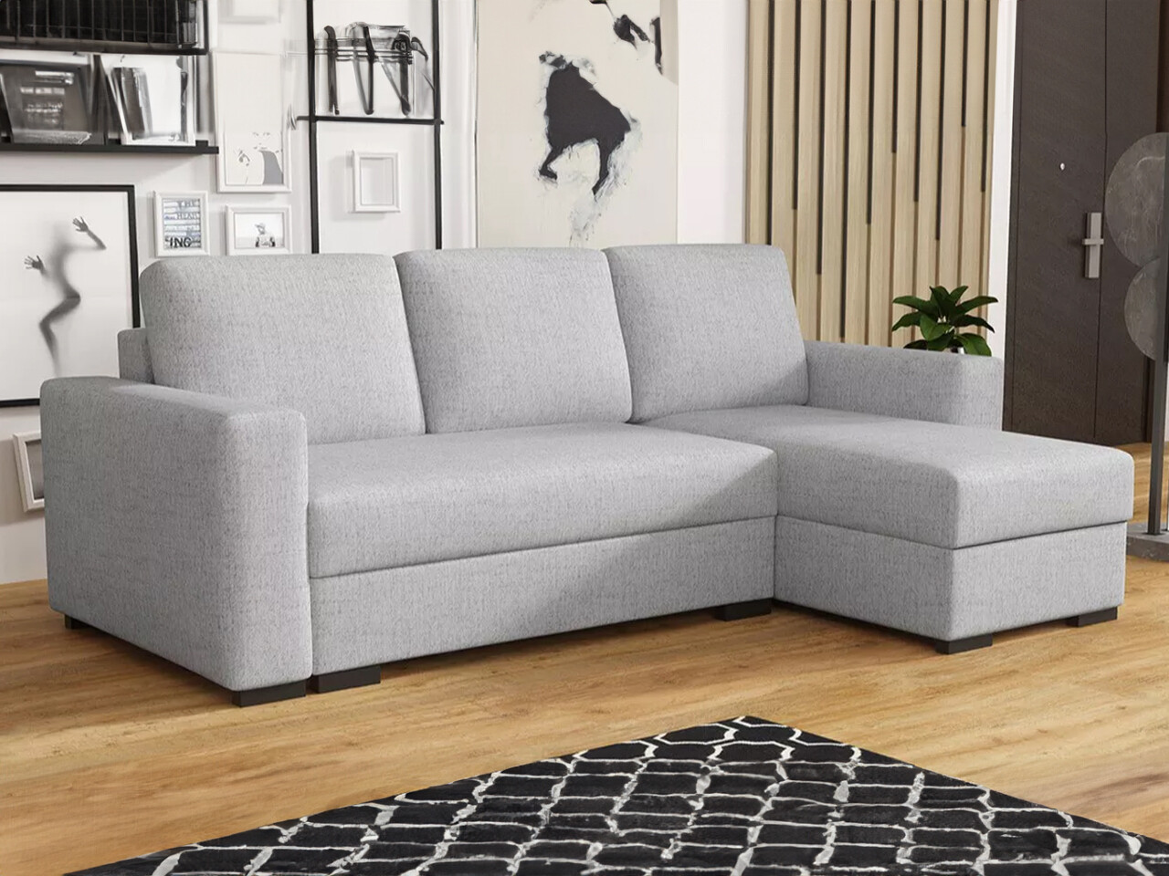 Corner sofa Columbus 187 (Neve 80)