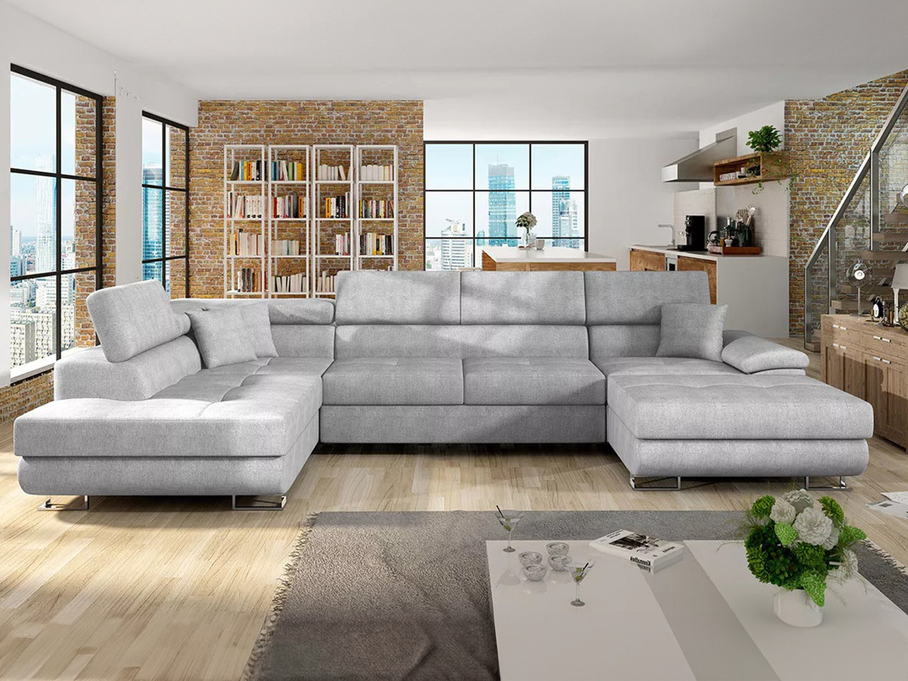 Corner sofa Comfivo 190 (Alfa 17)