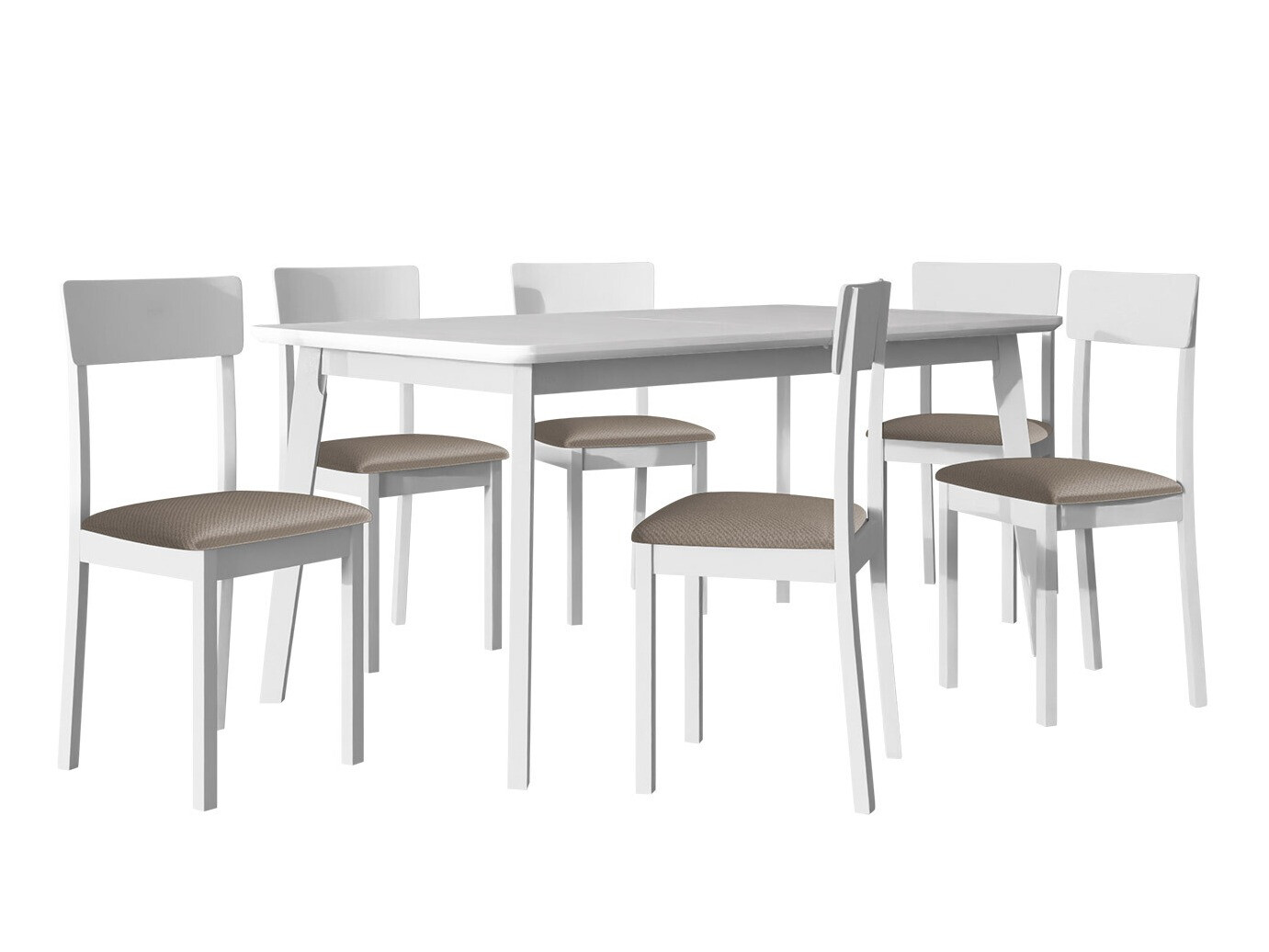 Dining set Victorville 350 (White)