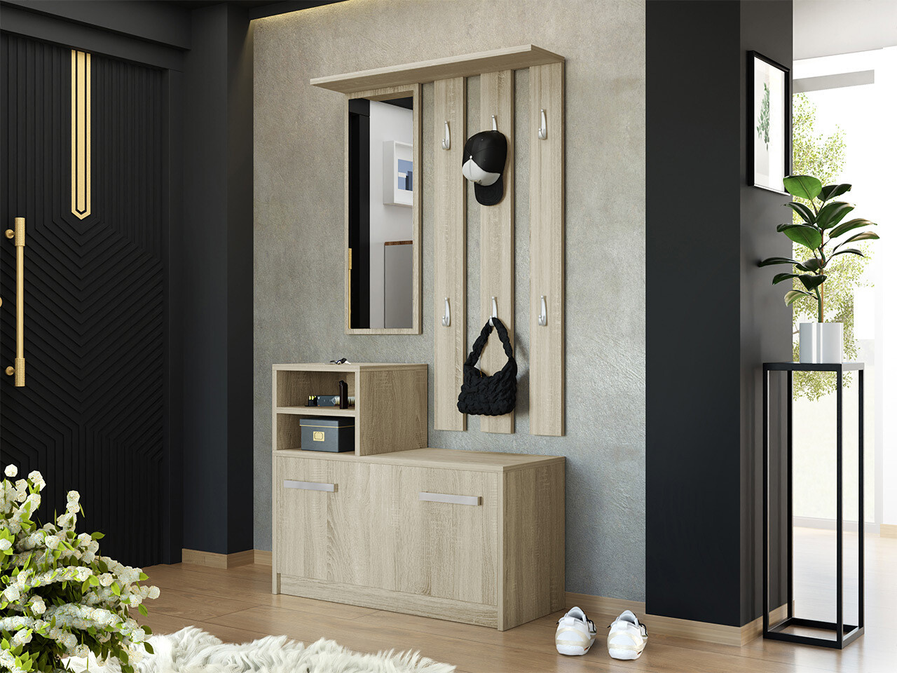 Hallway set Candum (Sonoma oak)