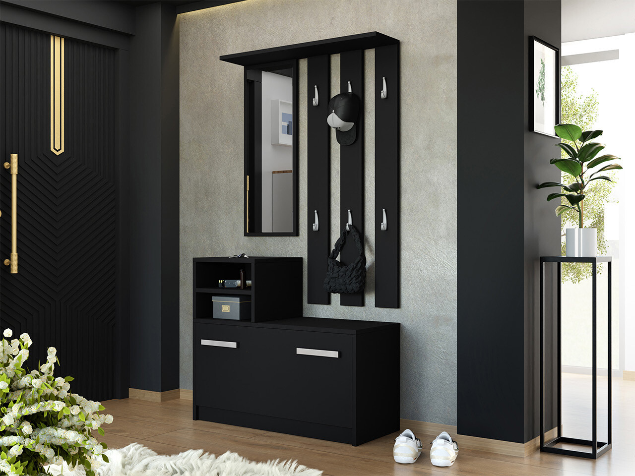 Hallway set Mandeville 100 (Black)