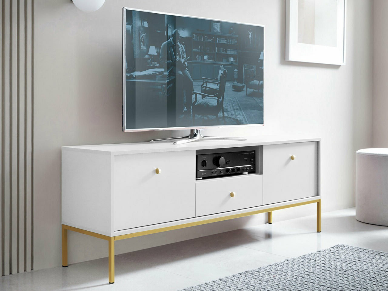 TV stand Formis (White)