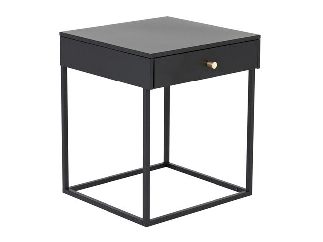 Bedside table Evasevu 104 (Black)
