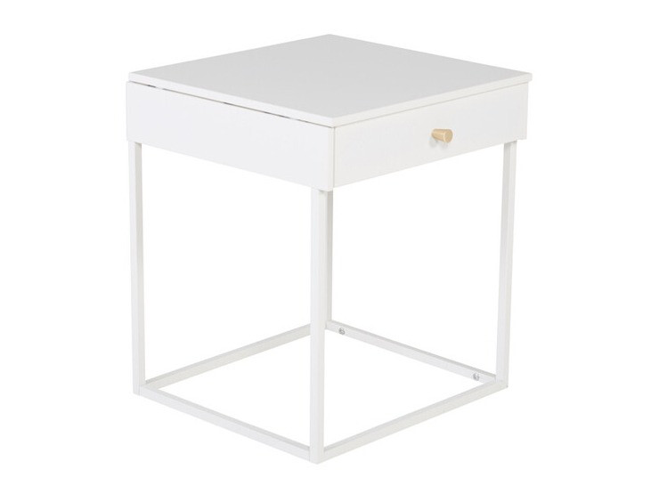 Bedside table Evasevu 104 (White)