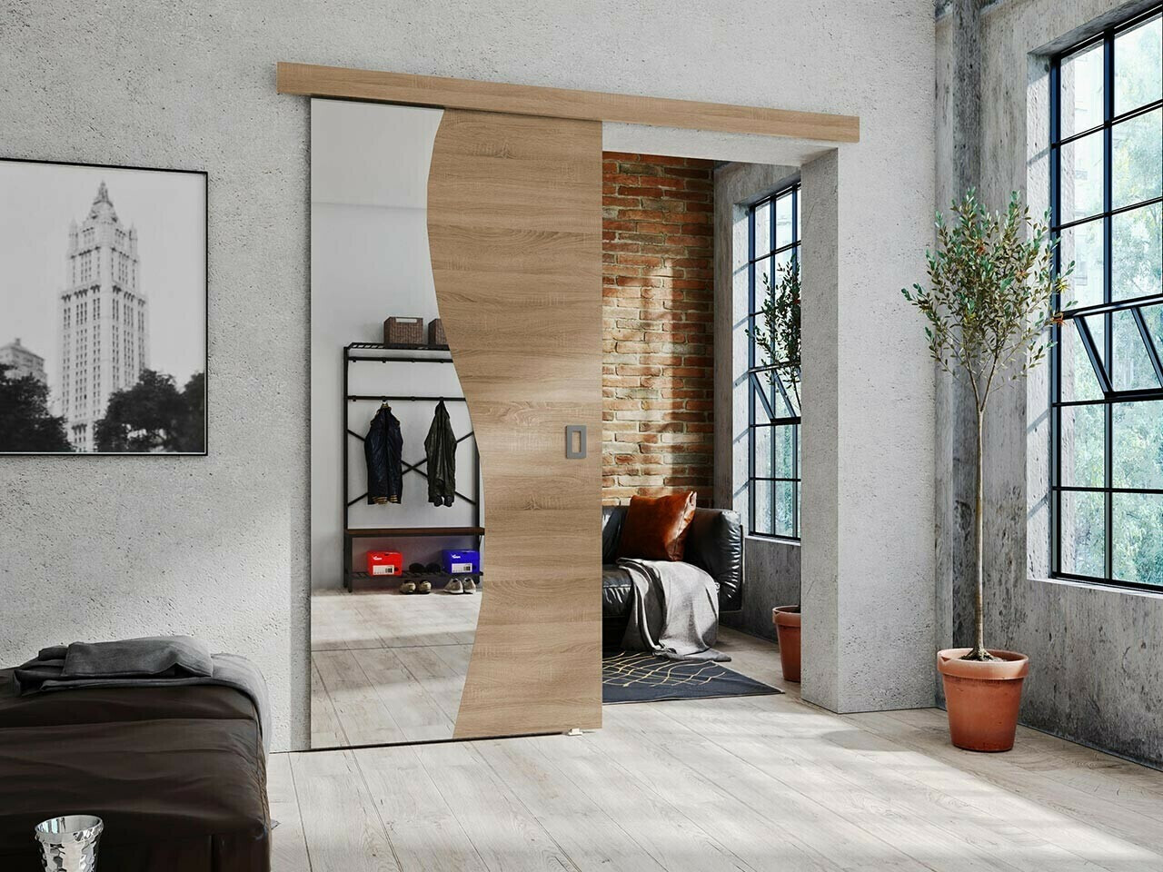 Sliding door Dover 213 (Sonoma oak)