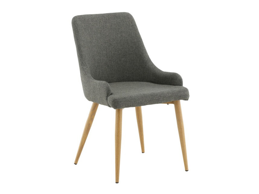 Chair Dallas 222 (Dark grey + Brown)