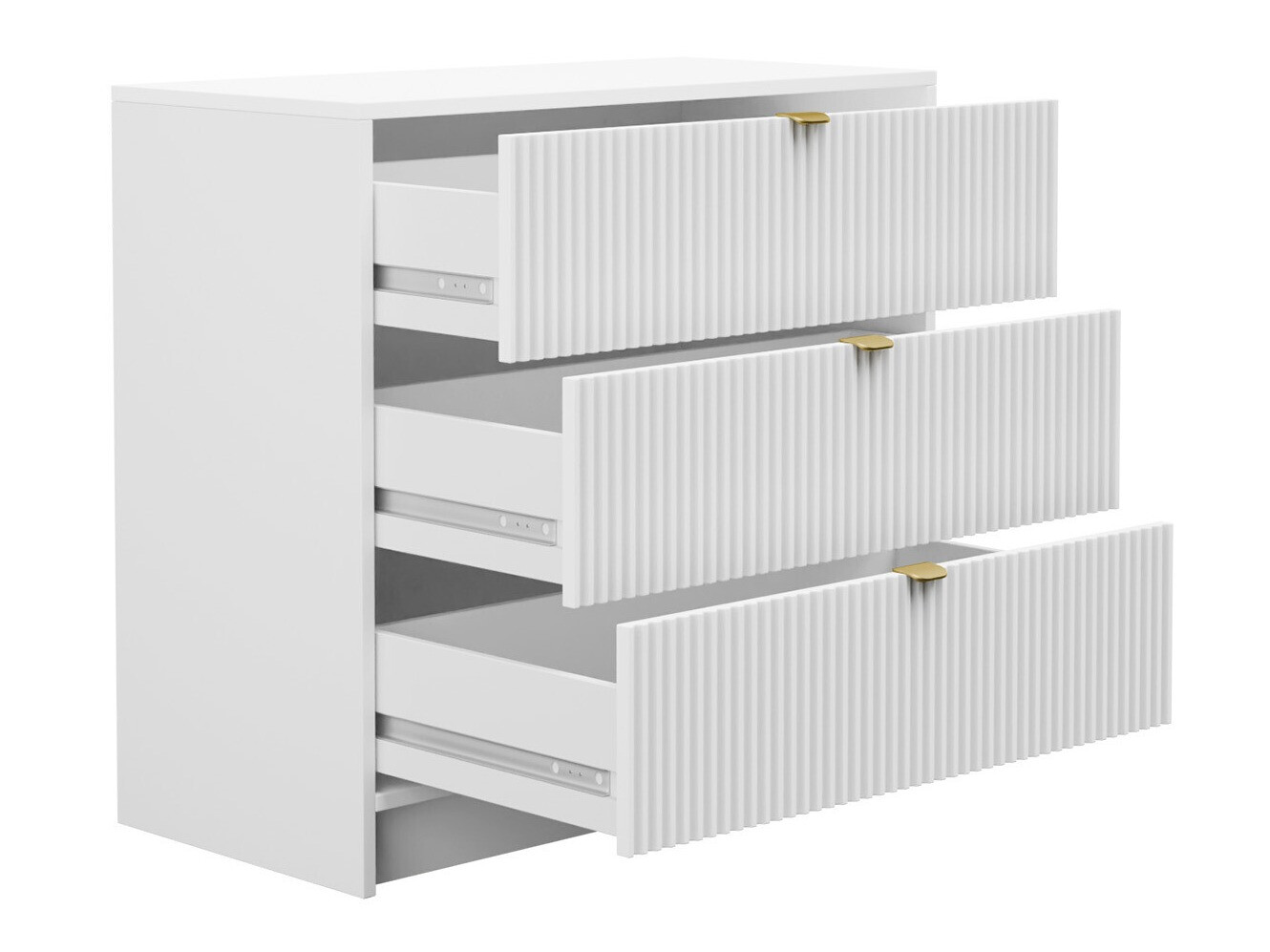 Chest of drawers Comfivo Papilio I (Black)