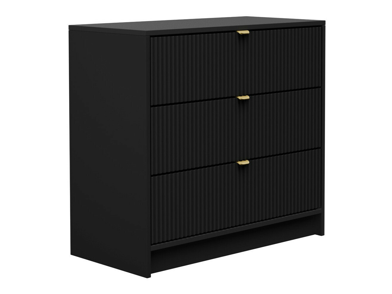 Chest of drawers Comfivo Papilio I (Black)