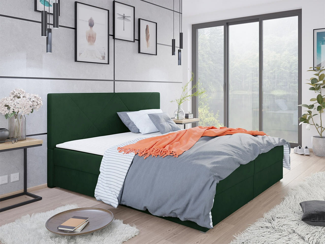 Continental bed Memphis 117 (Itaka 10)