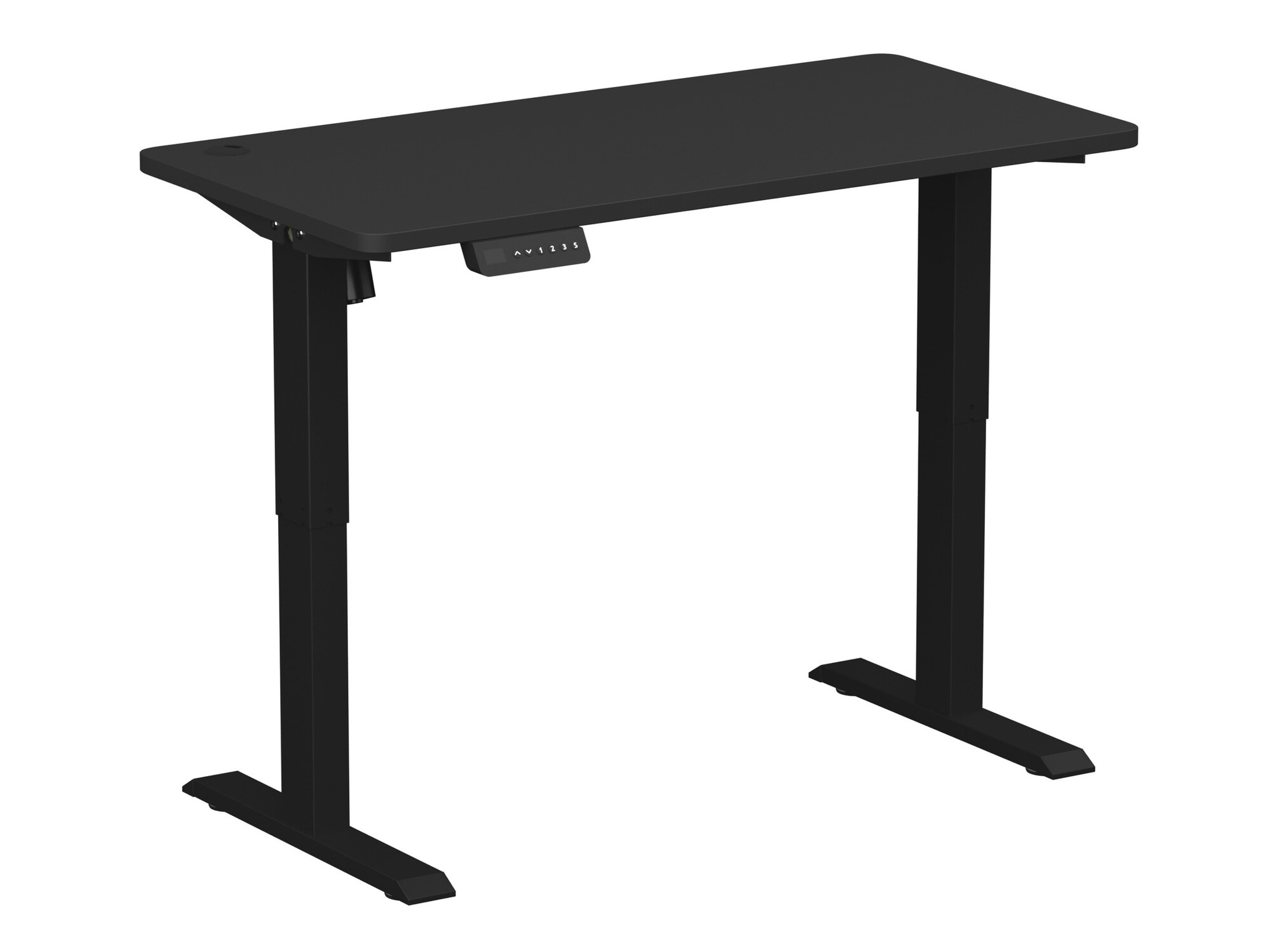 Height-adjustable desk Lodi 100 (Black)
