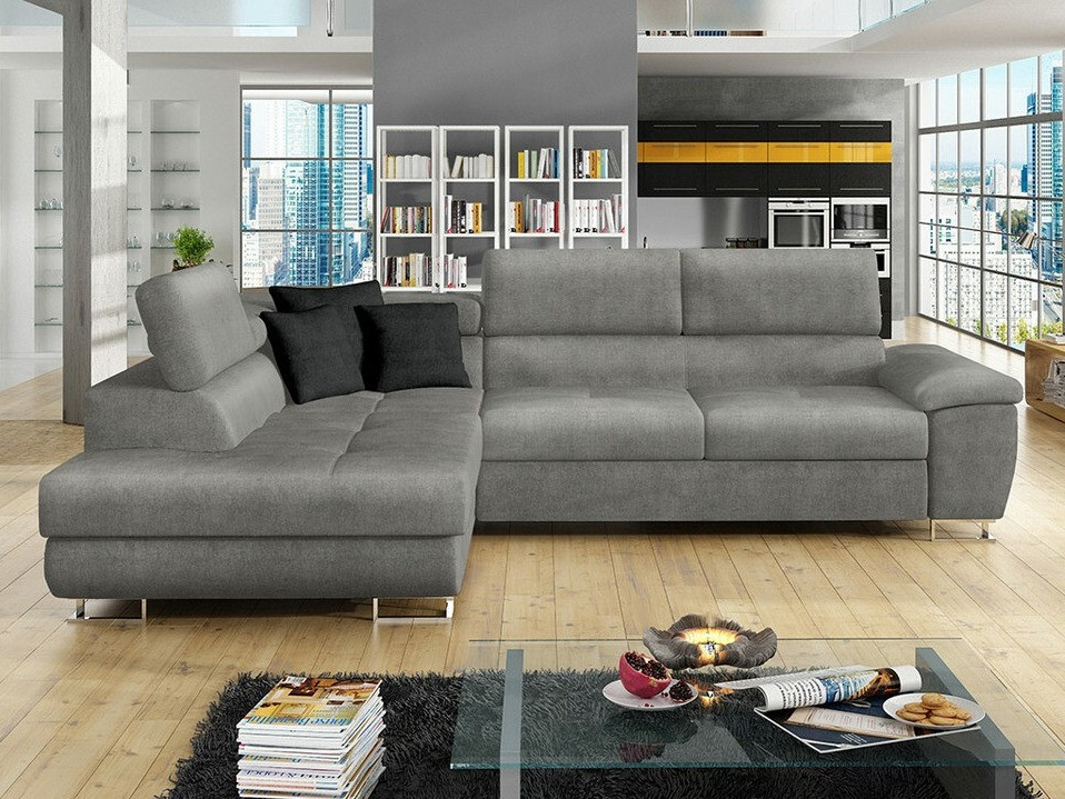 Corner sofa Comfivo Ruta II (Magic Velvet 2217 + Magic Velvet 2219)