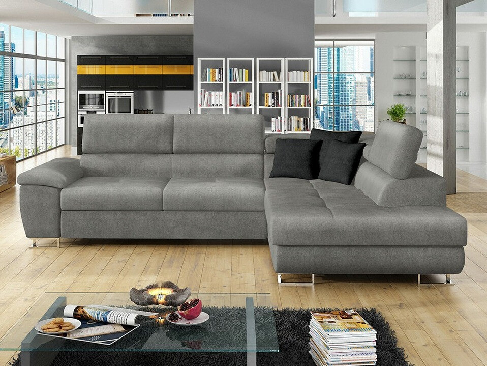 Corner sofa Comfivo Ruta II (Magic Velvet 2217 + Magic Velvet 2219)