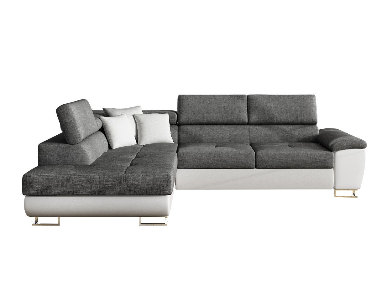 Corner sofa Comfivo Ruta II (Soft 017 + Lux 06 + Soft 017)