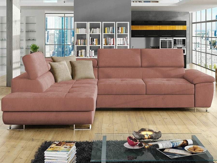Corner sofa Comfivo Ruta II (Uttario Velvet 2955 + Uttario Velvet 2979)