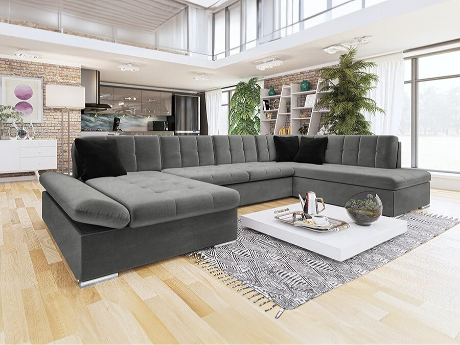 Corner sofa Comfivo 150 (Magic Velvet 2217 + Magic Velvet 2219)