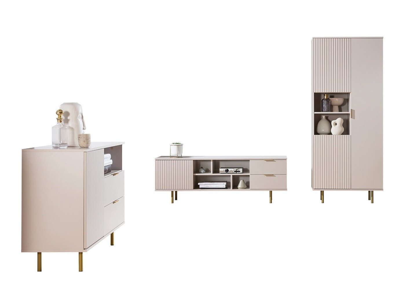 Living room set Decus II (Cashmere)