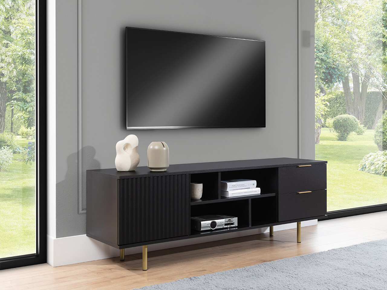 TV stand Decus (Black)
