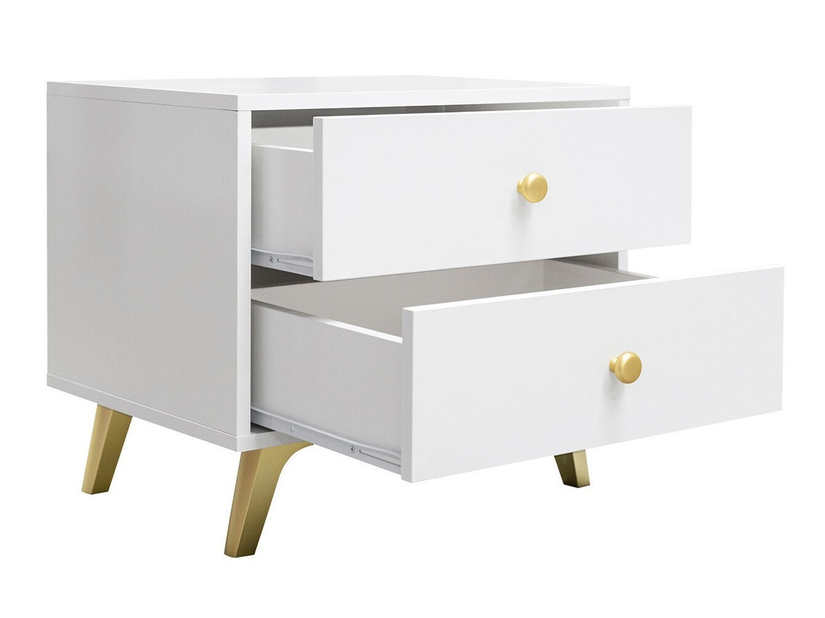 Bedside table Monfera 101 (White)