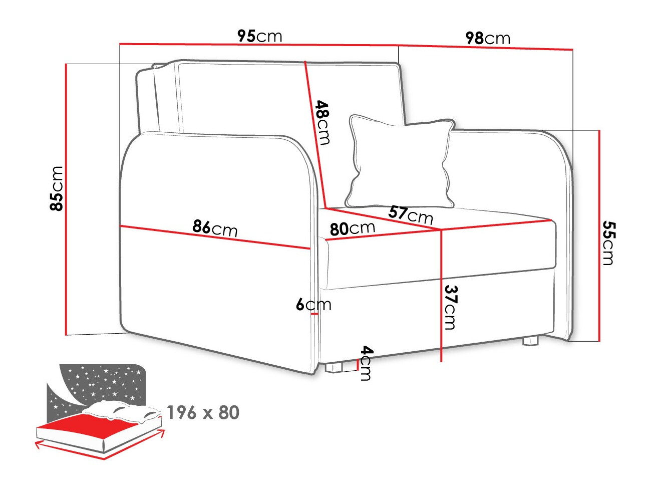 Armchair Lirael I (Mono 241)