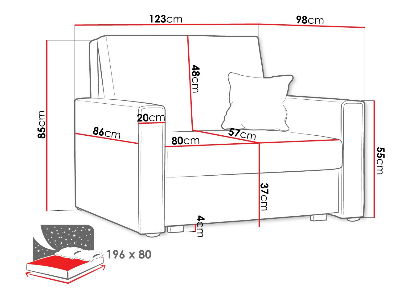 Armchair Clarlen I (Poso 05)