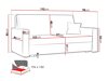 Sofa bed Columbus 185 (Poso 01)
