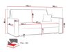 Sofa bed Columbus 185 (Poso 05)