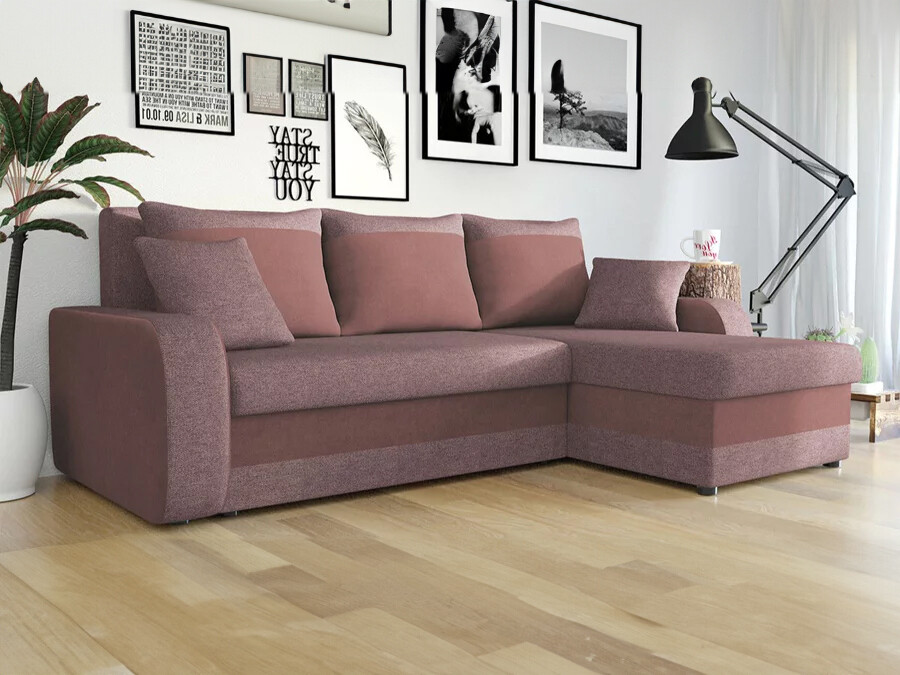 Corner sofa Comfivo 135 (Matana 14 + Uttario Velvet 2955)