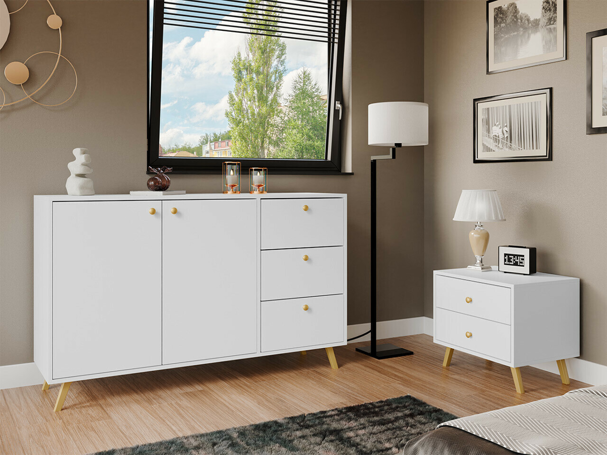 Chest of drawers Monfera 100 (White)
