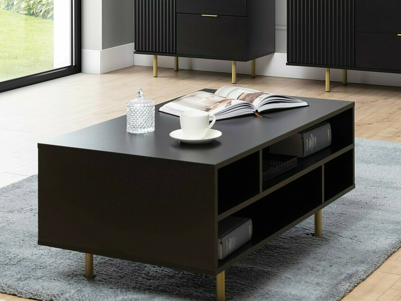Coffee table Virdomi 102 (Black)