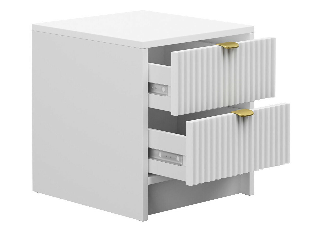 Bedside table Comfivo Papilio (White)