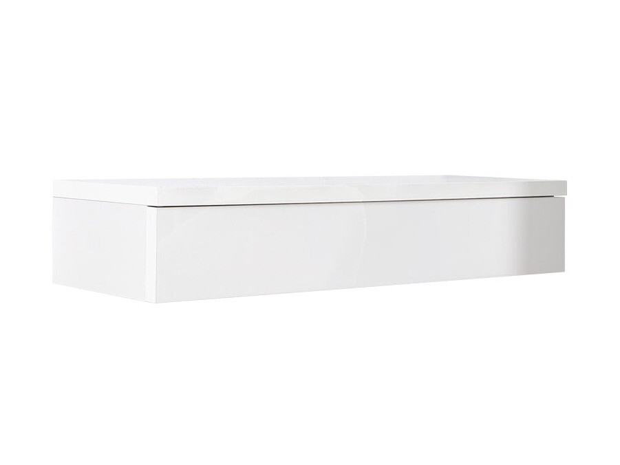 Dressing table Delpher (White + Glossy white)