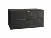 Wall-mounted bathroom cabinet for washbasin Fenenou 101 (Black)
