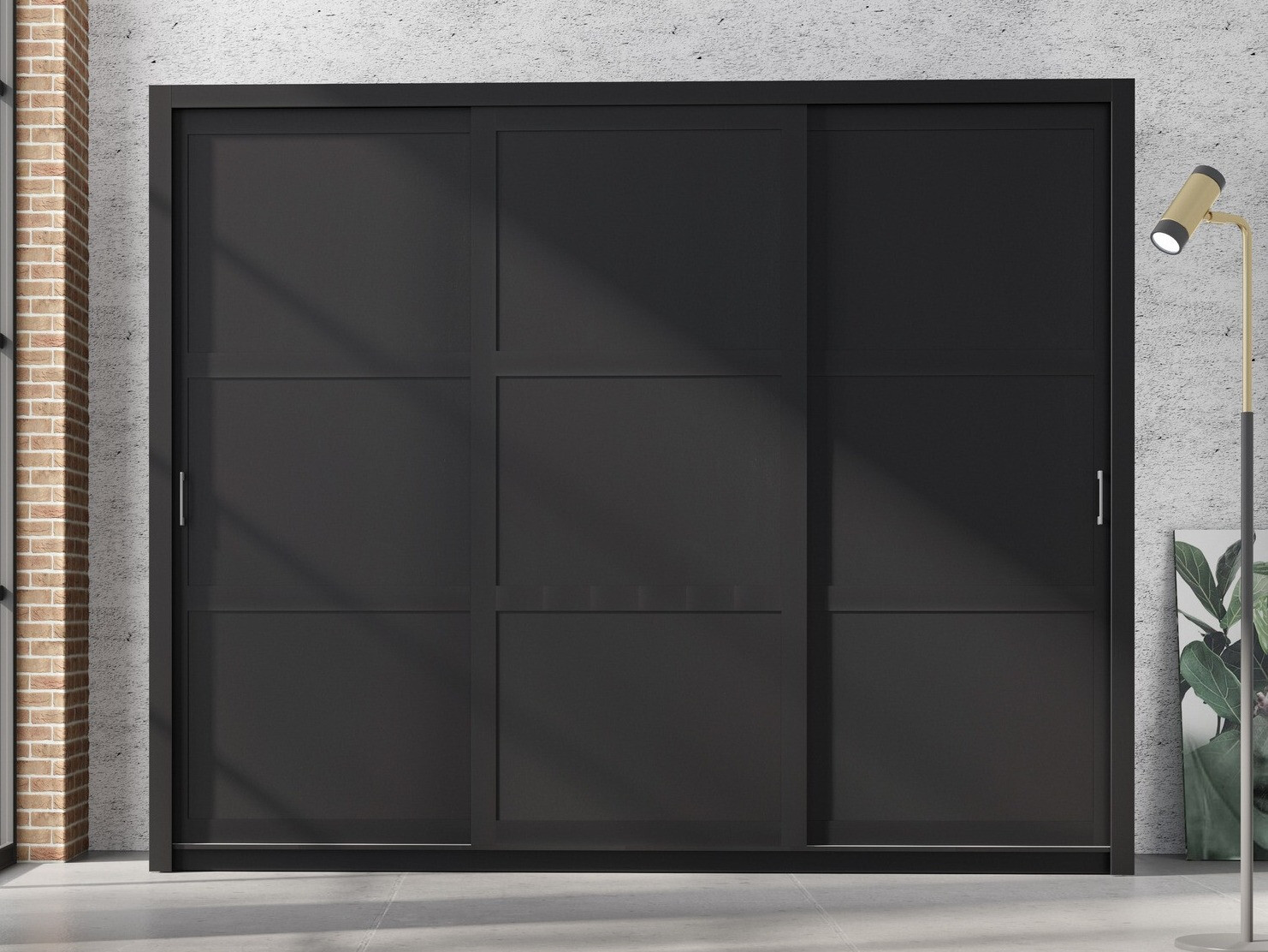 Wardrobe Murrieta 191 (Black)