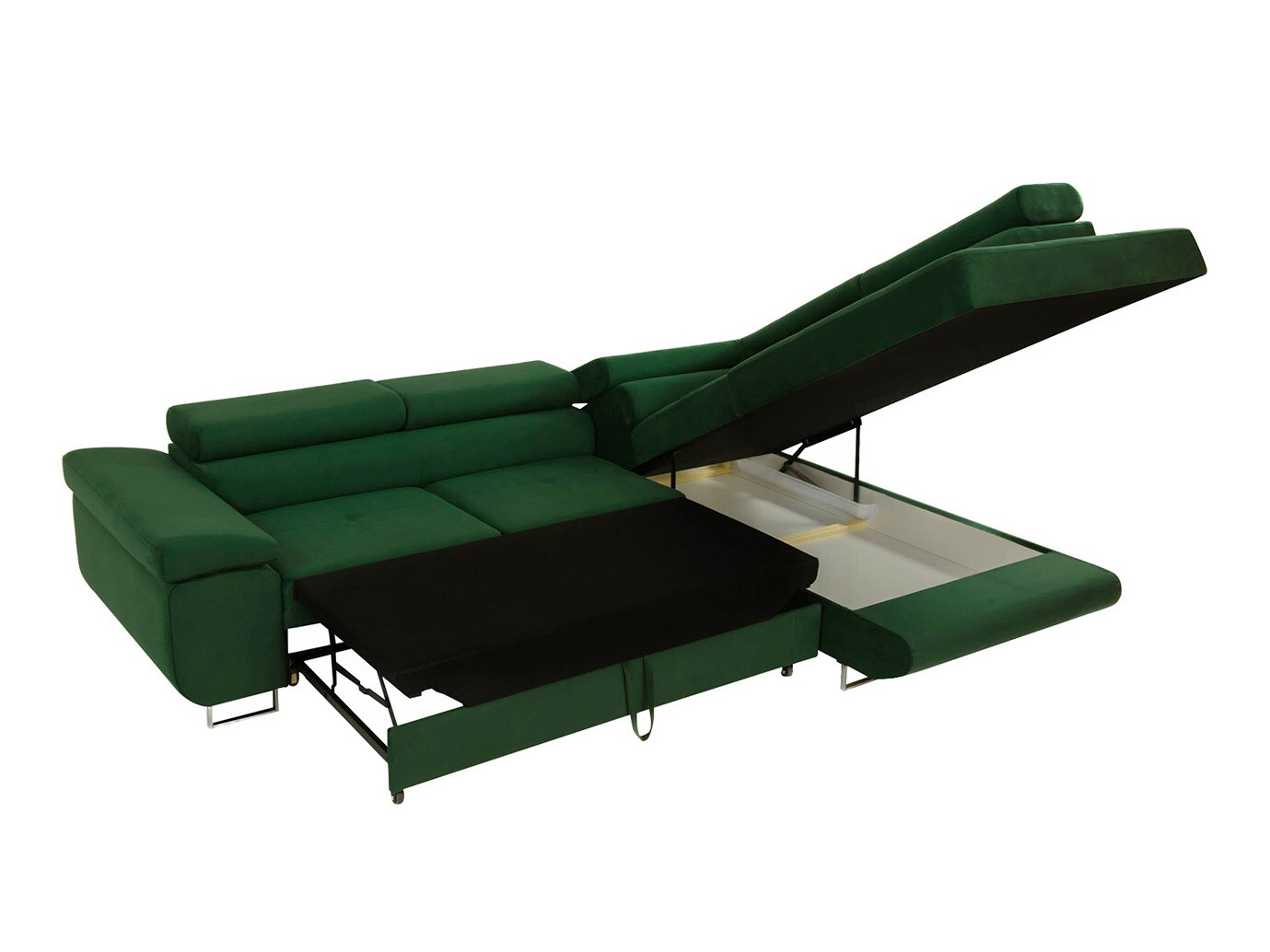 Corner sofa Comfivo Vinetum I (Venus Velvet 2927)