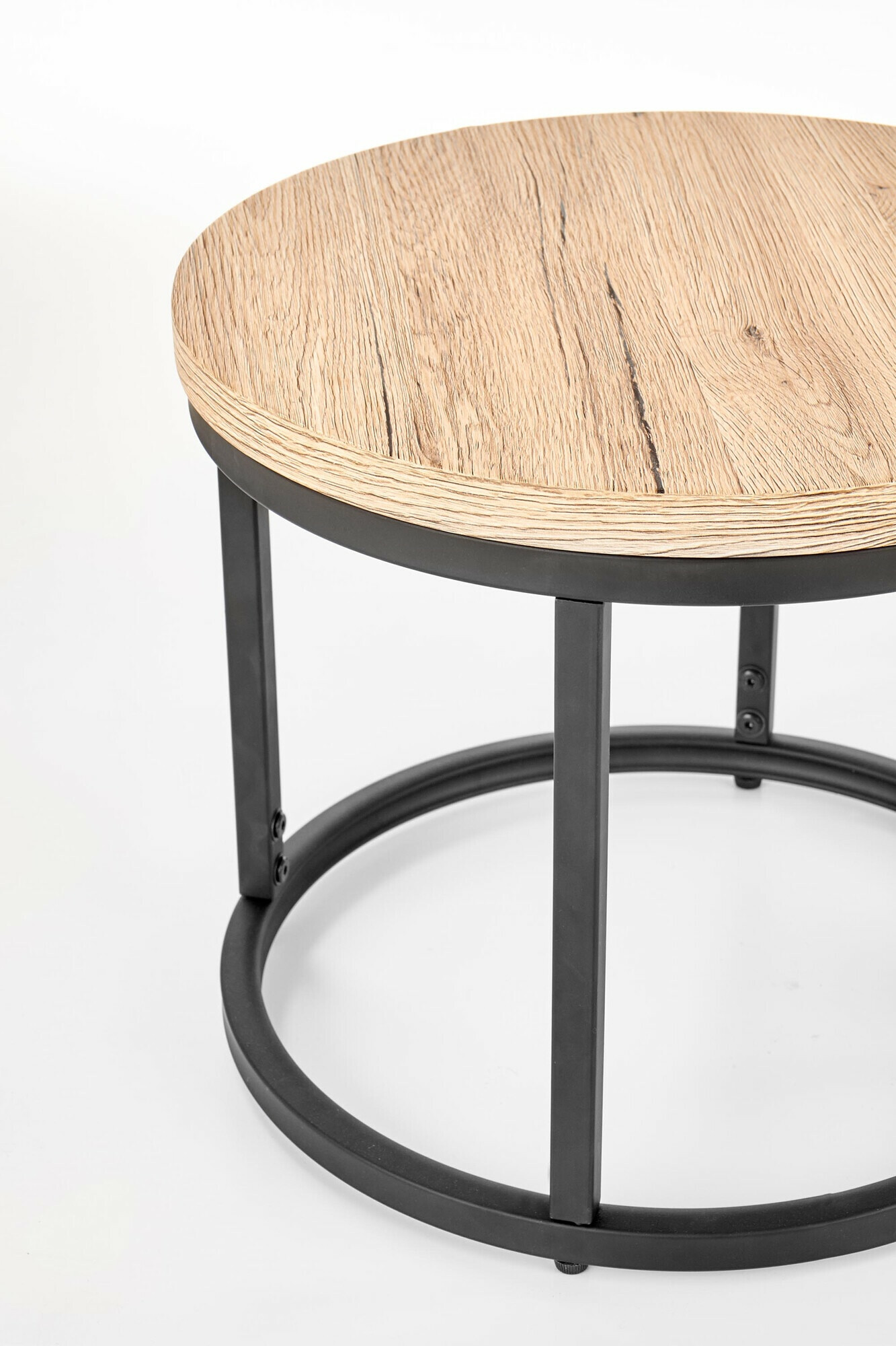 Coffee table set Houston 951 (San Remo oak + Black)
