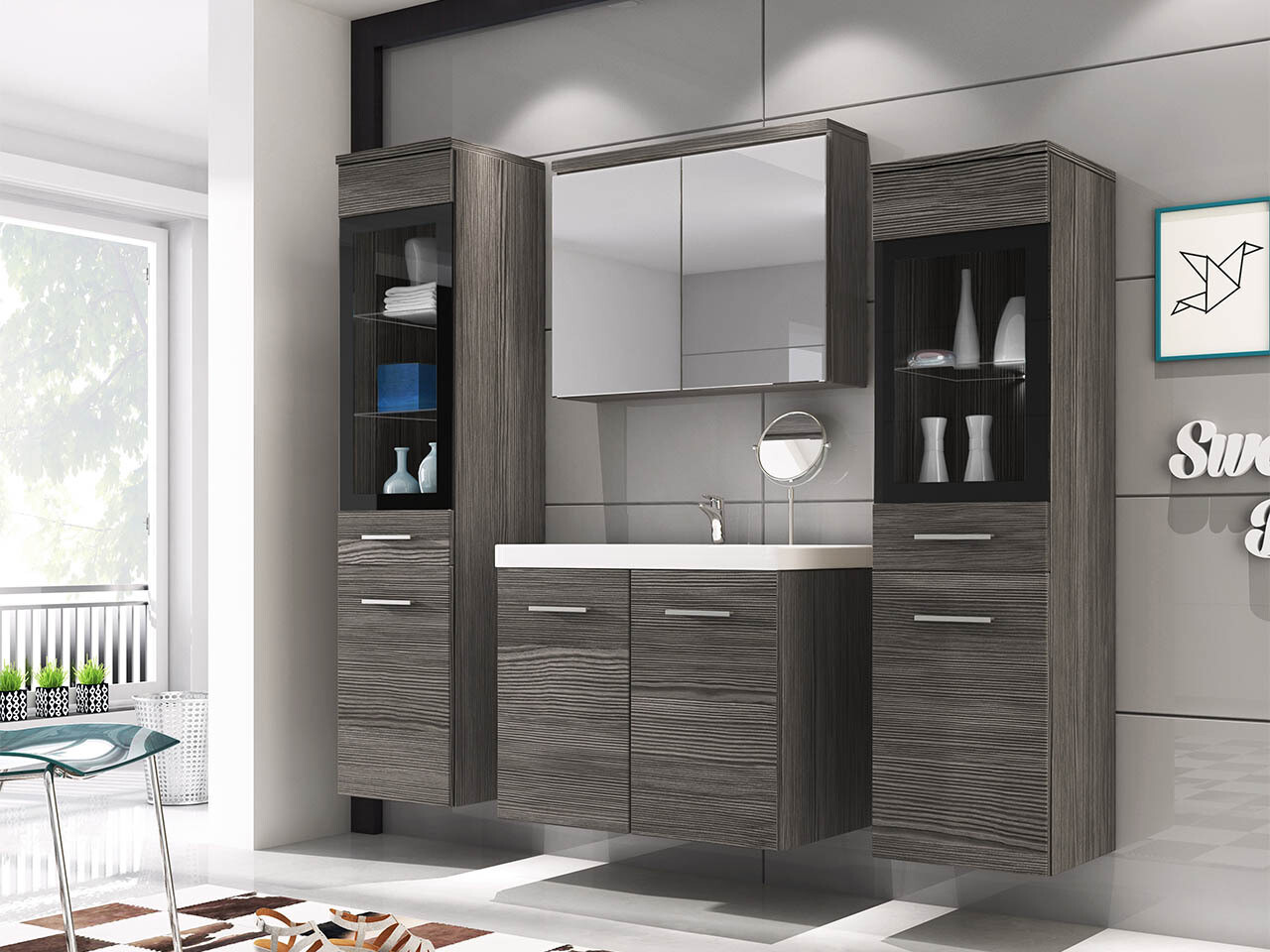 Bathroom set Scientia III (Bodega)