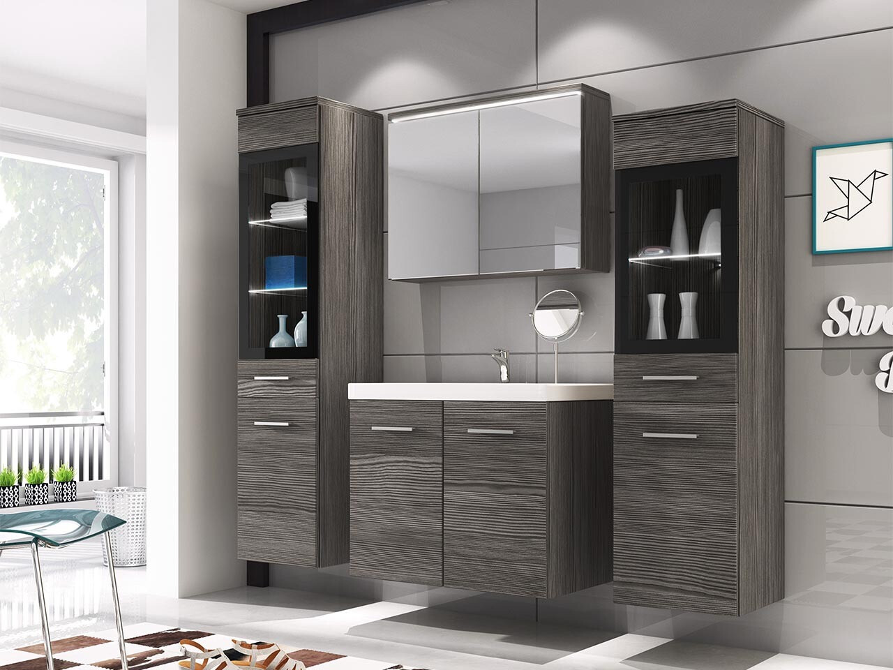 Bathroom set Scientia III (Bodega)