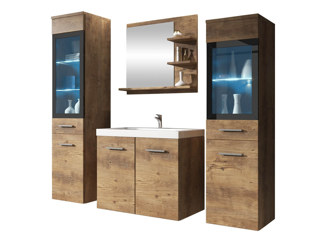 Bathroom set Scientia IV (Chestnut)