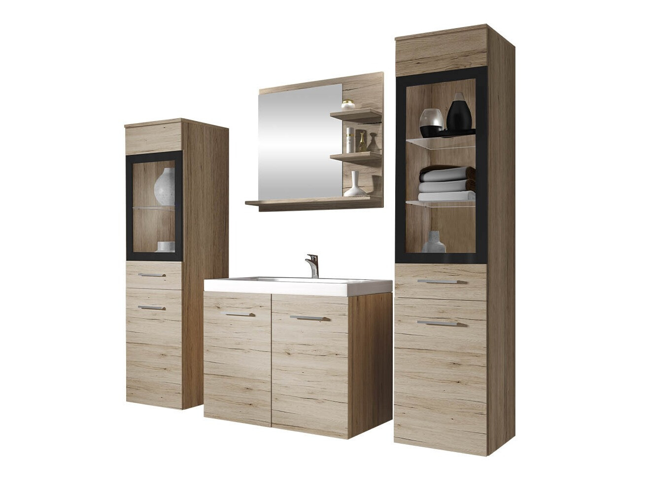 Bathroom set Scientia IV (San Remo oak)