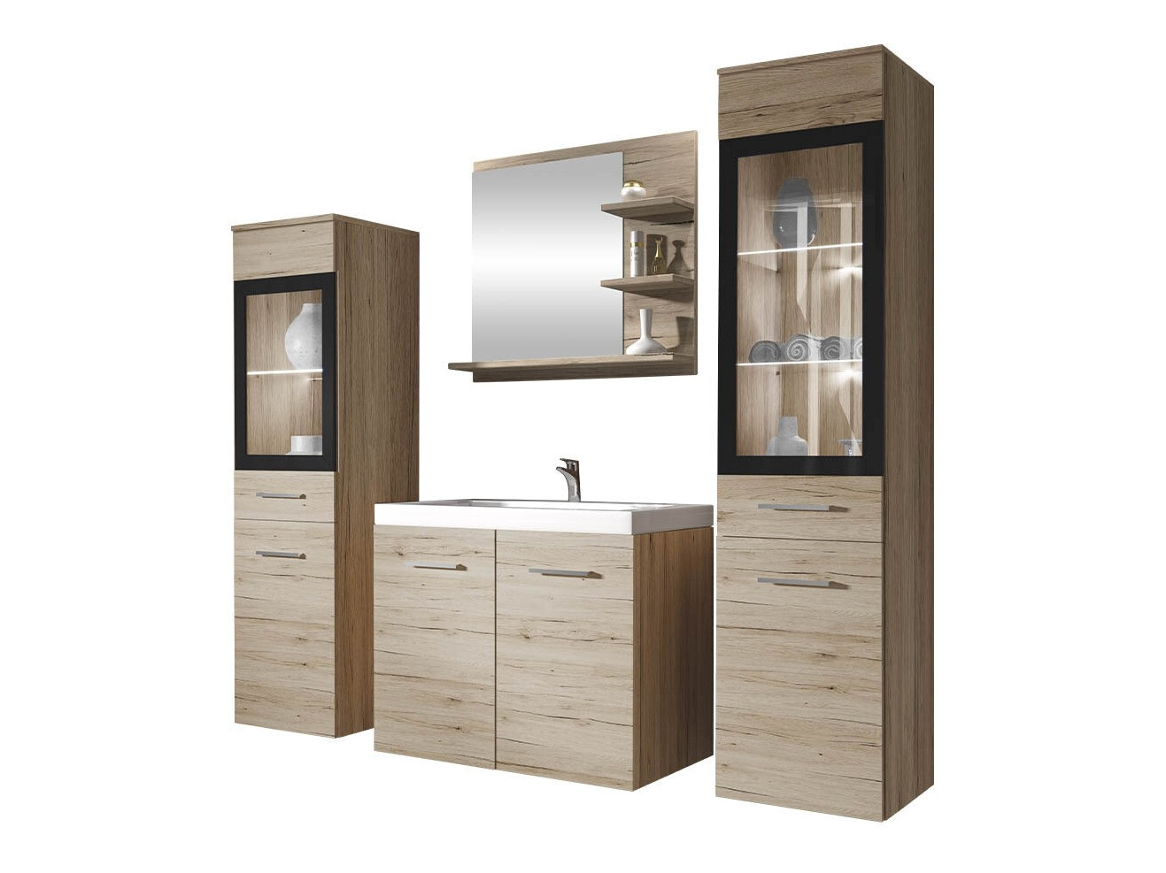Bathroom set Scientia IV (San Remo oak)